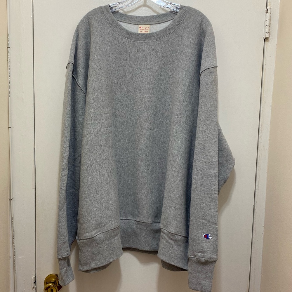 NEW Champion Reverse Weave Men’s Crew Neck Sweatshirt Size 2XL S1049. - Picture 6 of 12